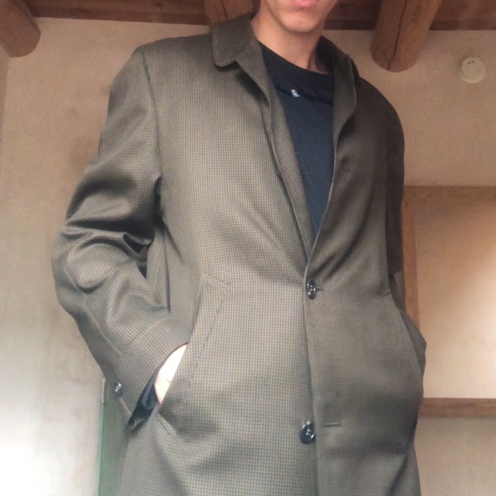 Clarke’s vintage trench coat